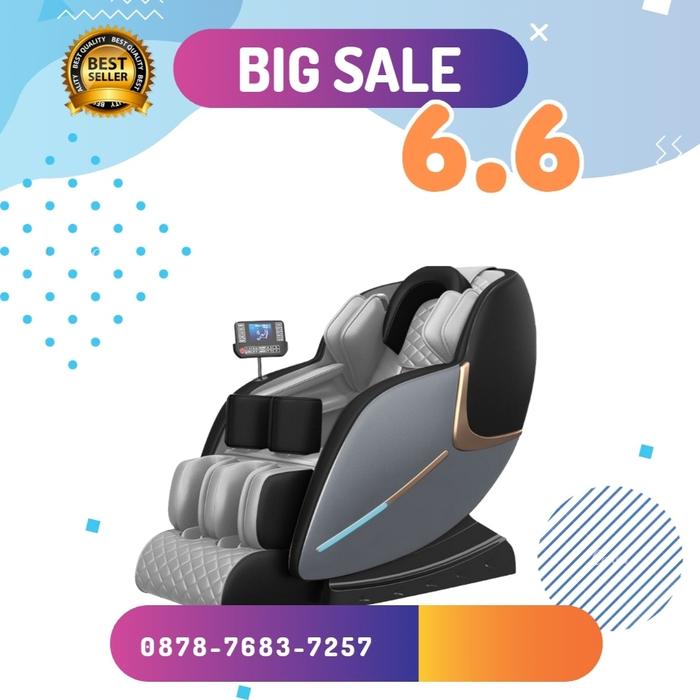 Gambar Kursi Pijat Oreno Comfy Massage Chair 871 - Black Grey dari Elanoire undefined Tokopedia