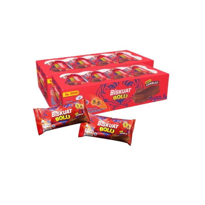 Gambar Biskuat Bolu Coklat / Soft Cake - 1 box / dus isi 12 pcs dari Dyoz.& undefined Tokopedia