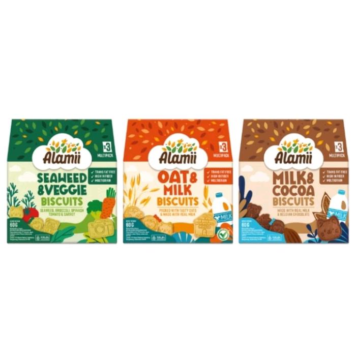 Gambar Alamii Biskuit Sehat / Biskuit Bayi Camilan Anak - Milk Cocoa dari jajanorganik undefined Tokopedia