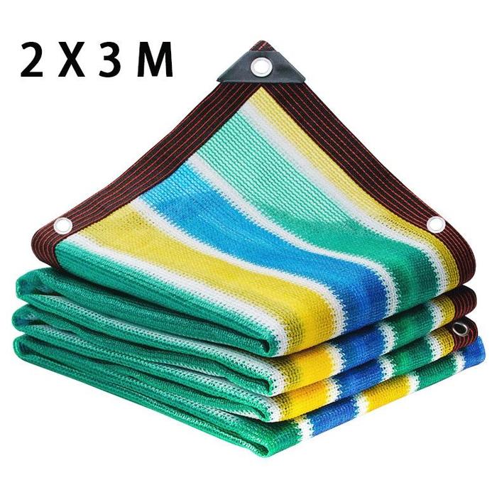 Gambar Tokotorik Paranet 90% Jaring Warna-warni Suhu Tinggi Outdoor Garden Sunscreen Shade Cloth Net Greenhouse Cloth SunProof Net Shelter Protector Cover - 2 x 3 M dari tokotorik undefined Tokopedia