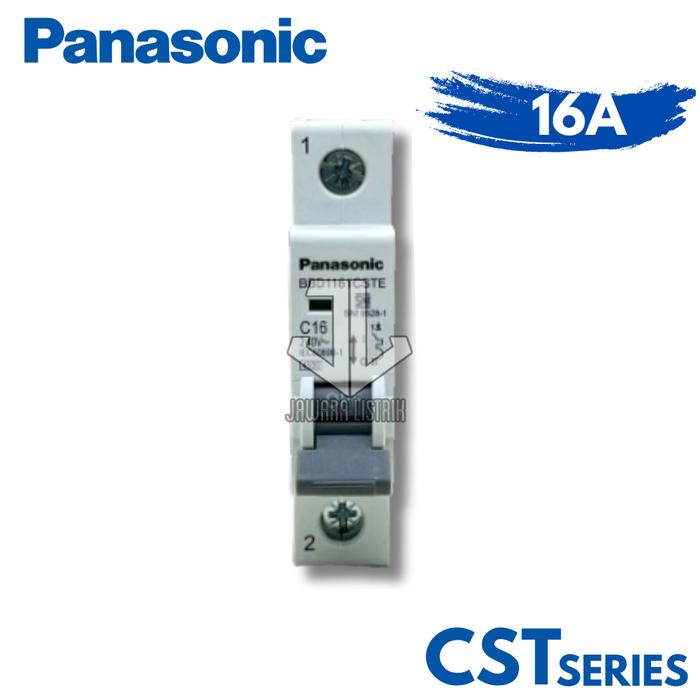 Gambar PANASONIC MCB 1P CIRCUIT BREAKER 1 PHASE 4,5KA SNI CST - 16A dari JAWARA.LISTRIK undefined Tokopedia