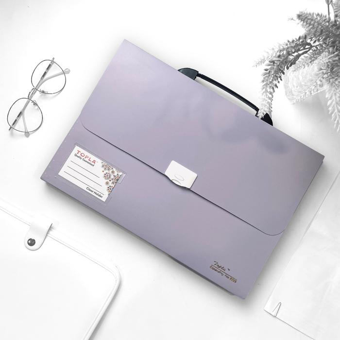 Gambar Topla Expanding File 9929 | File Folder Organizer - Ungu dari Toko Prapatan_NEW Kota Administrasi Jakarta Timur Tokopedia