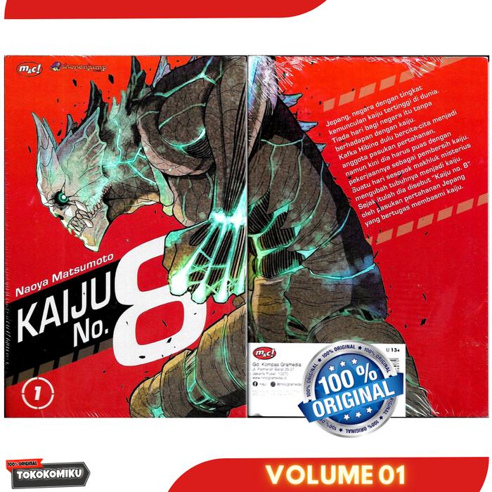Gambar Seri Komik Kaijuu No. 8 / Kaijuu 8-go / Monster #8 - Volume 01 - #1 dari Tokokomiku undefined Tokopedia
