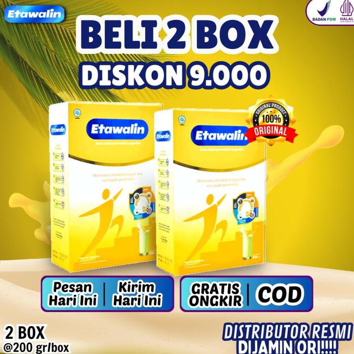 Gambar Etawalin 2 Box Susu Kambing Etawa Atasi Nyeri Sendi Pegal Linu dari PT BAROKAH INDAH undefined Tokopedia
