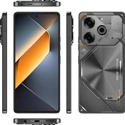 Gambar Tecno pova 6 8/256 12/256-new garansi resmi - meteorit gray, 12/256GB dari Decellphone undefined Tokopedia