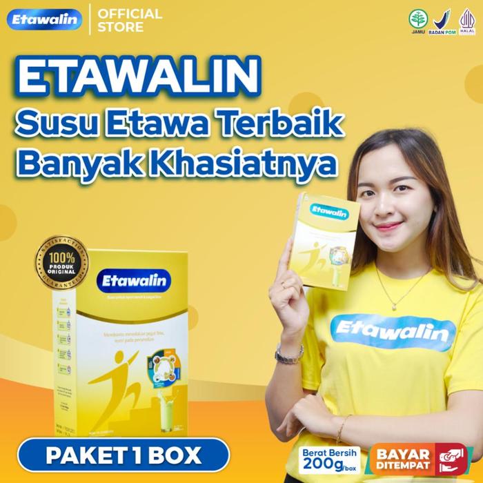 Gambar Etawalin Susu Kambing Atasi Nyeri Sendi Dan Asam Urat Original 1 Box dari Luxetical store undefined Tokopedia