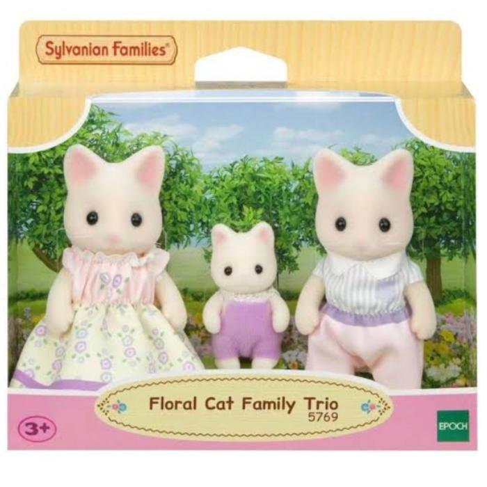 Gambar Boneka Sylvanian Families Special Edition Floral Cat Elephan Panda Family Trio - Panda Trio dari Mishana Shop undefined 3 Tokopedia