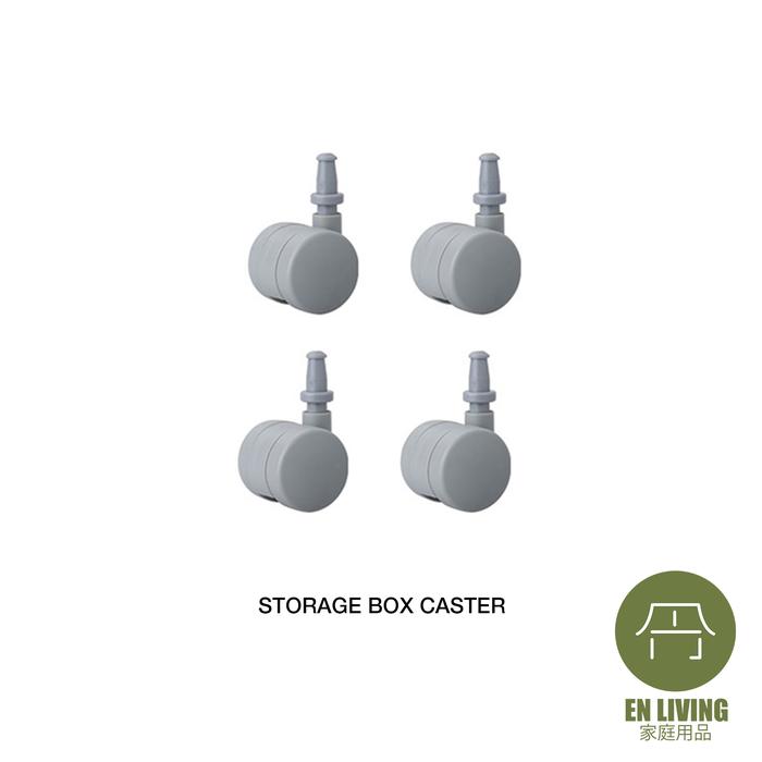 Gambar EN LIVING Stackable Storage Basket BLACK / Keranjang Basket Serbaguna - CASTER/RODA dari EN LIVING undefined Tokopedia