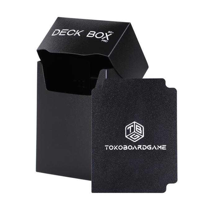 Gambar High Quality Deckbox 80+ | TCG | MTG Card Storage Solution - Deck Box - Hitam dari TokoBoardGame undefined Tokopedia