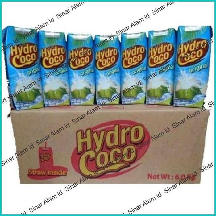 Gambar Ready Stock Hydro Coco / Hydrococo 250ml 1 Dus / Karton isi 24 Pcs dari Sinar Alam id undefined Tokopedia