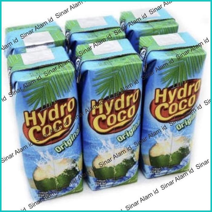 Gambar Ready Stock Hydrococo hydro coco 250 ml 1 dus isi 24 pcs - Reguler dari Sinar Alam id undefined Tokopedia
