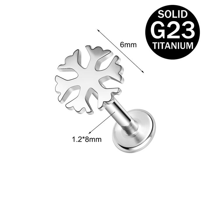 Gambar 1 PC Titanium Labret Piercing Cubic Zircon Tragus Cartilage Ear Stud 16G Stud Earring - Style 15 dari TK Best Piercing Jewelry undefined Tokopedia