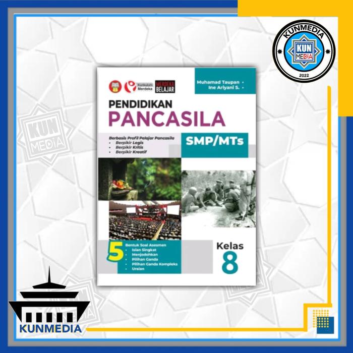 Gambar BUKU PAKET KELAS 8 SMP KURIKULUM MERDEKA YRAMA WIDYA MATEMATIKA IPA - PANCASILA 8 KM dari KUNMEDIA undefined Tokopedia