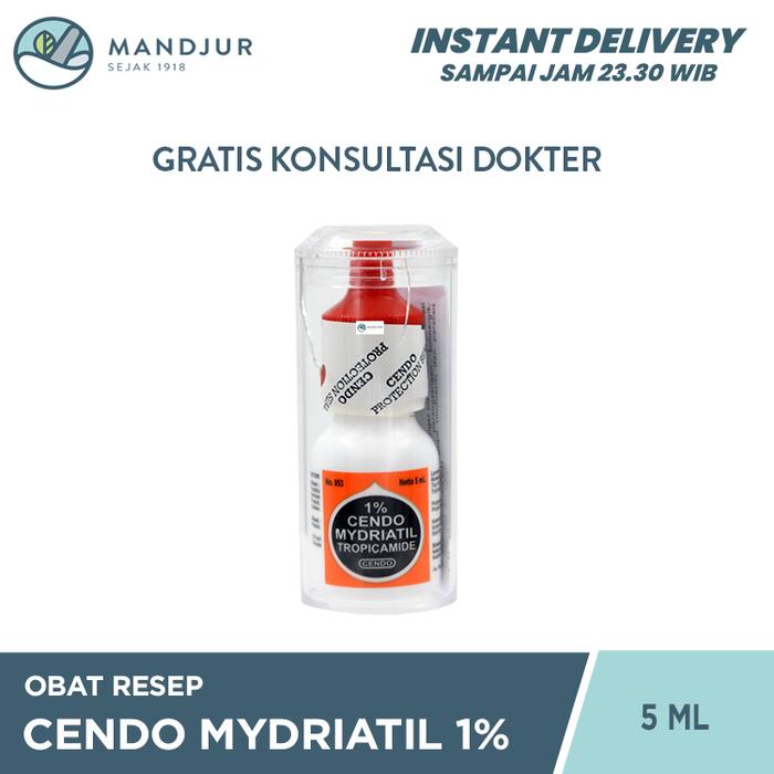 Gambar Cendo Mydriatil 1% Eye Drops 5 ml / Tetes Mata / Obat Mata dari Apotekmandjurofficial undefined Tokopedia