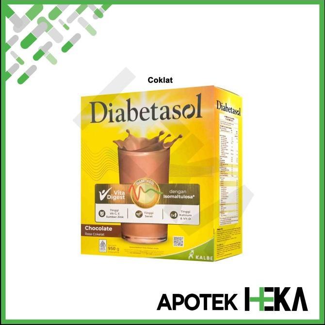 Gambar Diabetasol 950 G - Susu Nutrisi Khusus Diabetes Terlaris - Coklat dari dilann mart undefined Tokopedia