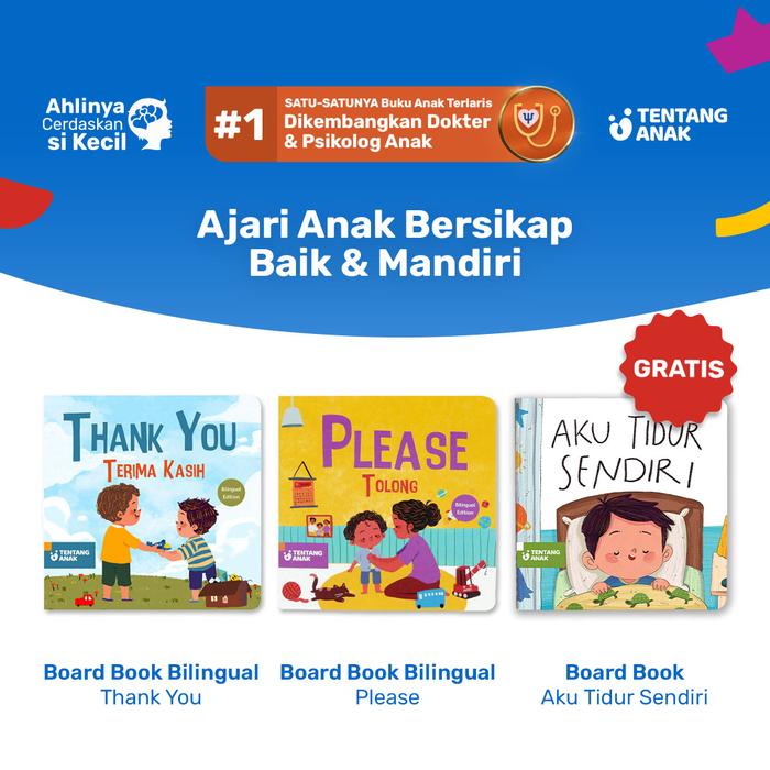 Promo [BUY 2 GET 3] Tentang Anak - Paket Hemat Buku Anak Seri Sikap ...