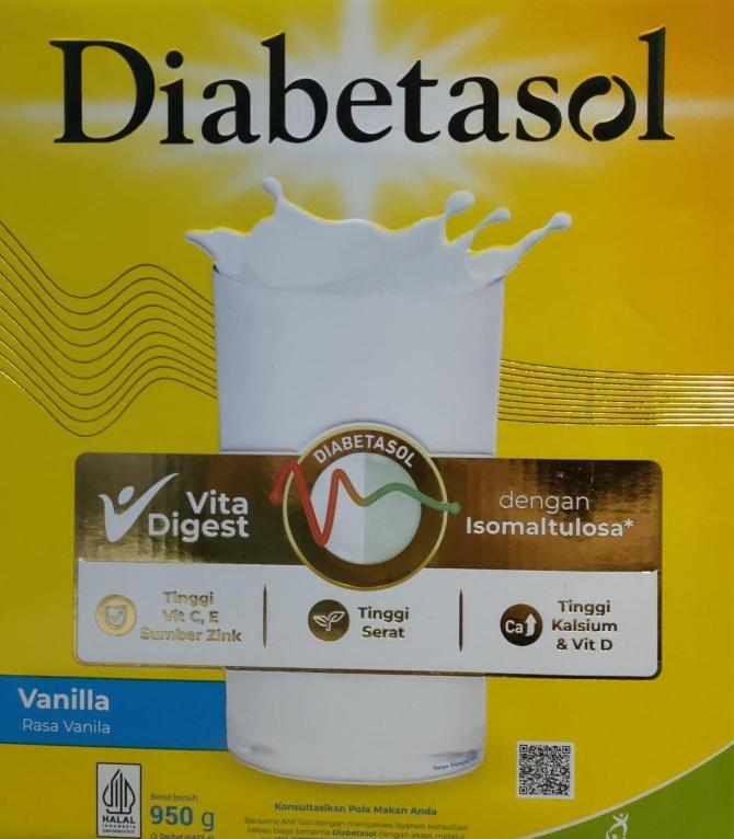 Gambar Diabetasol Jumbo 950Gr Rasa Vanilla / Coklat Terlaris - VANILLA dari dilann mart undefined Tokopedia