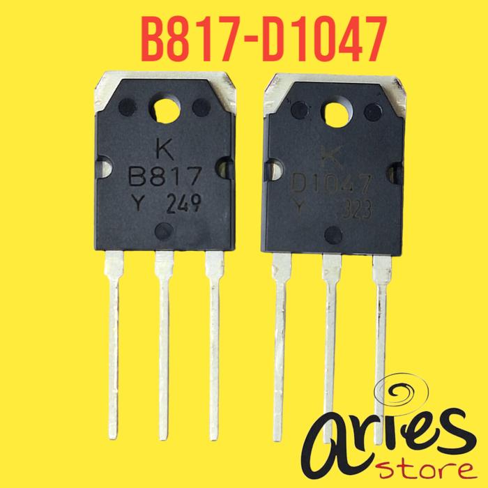 Gambar TRANSISTOR B817 D1047 original dari ARIES ELEKTRONIK STORE undefined Tokopedia