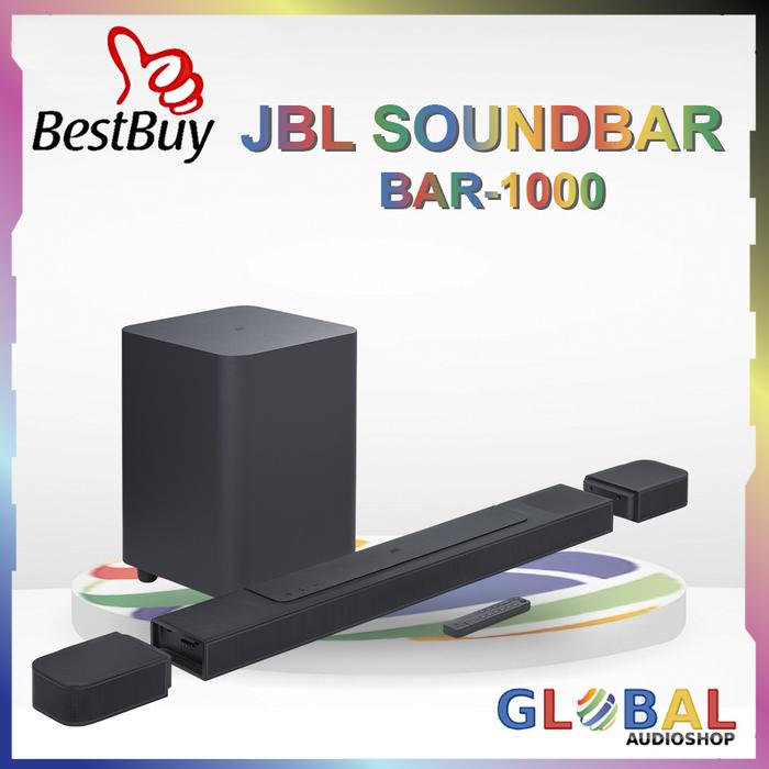 Gambar JBL SOUNDBAR 1000 ATMOS 7.1.4 SOUND BAR 1000 / BAR1000 10 INCH SUBWOOFER ORIGINAL dari global audioshop undefined Tokopedia