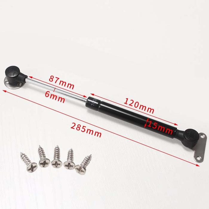 Gambar 100n Engsel Hidrolik Gas Spring Engsel Hidrolik Jendela Bahan Baja Kitchen Set - Hitam dari Dua Anak Toko 818 undefined Tokopedia