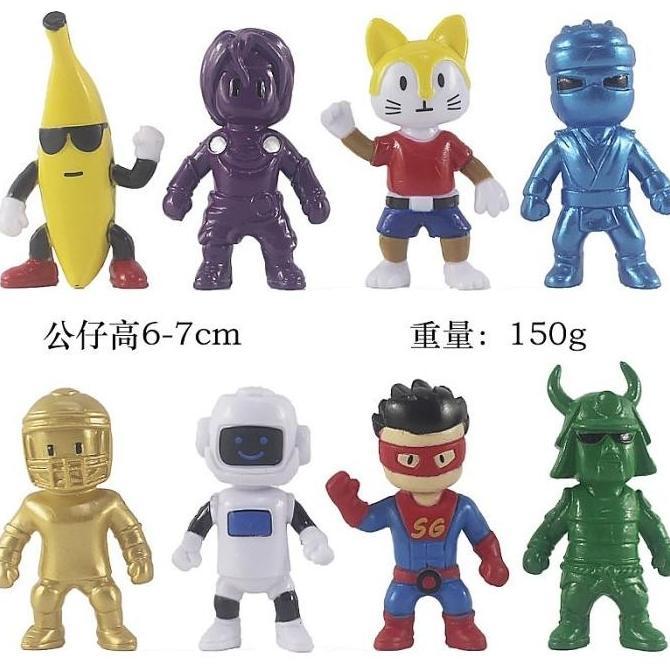 Gambar Segera Harga Spesial Mainan Stumble Guys Game Figure Miniatur Topper Cake - 8B dari Sani-collection undefined Tokopedia