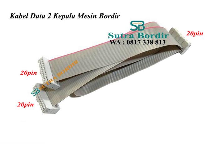 Gambar kabel data 20pin mesin bordir komputer 2 kepala kabel data abu abu socket 20pin mesin bordir 2 kepala socket 20pin kabel data abu untuk mesin bordir komputer 2 kepala dari Sutra Bordir Kota Administrasi Jakarta Barat Tokopedia