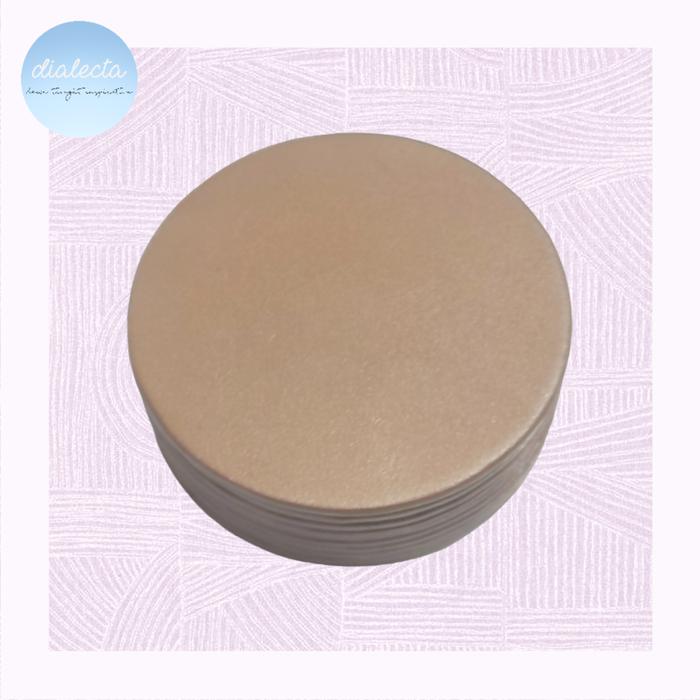 Gambar Coaster Custom Kulit | Tatakan Gelas Cafe Resto | Leather Coaster - Mocca, Octagon dari Dialecta undefined Tokopedia