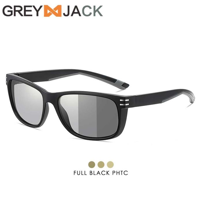 Gambar Grey Jack Kacamata Sunglasses Sport PHTC Anti UV400 Polarized TR90 Ringan 3077X - PHTC FULL BLACK dari Grey Jack Eyewear undefined Tokopedia