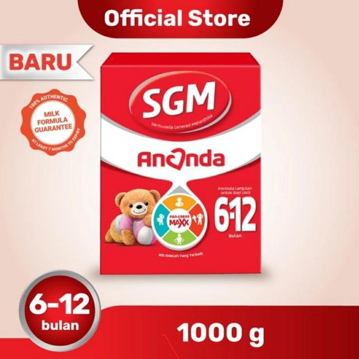 Gambar sgm 6-12 bulan progressmaxx 1000gr dari pemperskubabyshop undefined Tokopedia