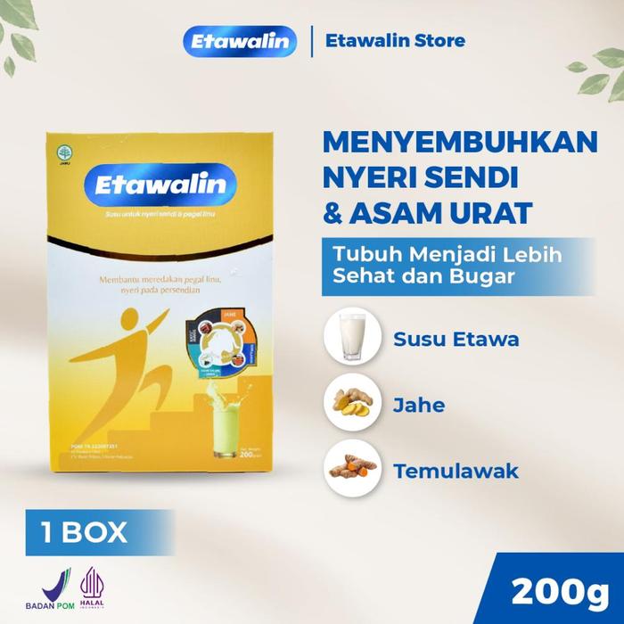 Gambar Etawalin Susu Kambing Original Atasi Asam Urat Nyeri Sendi 1 Box dari Luxetical store undefined Tokopedia