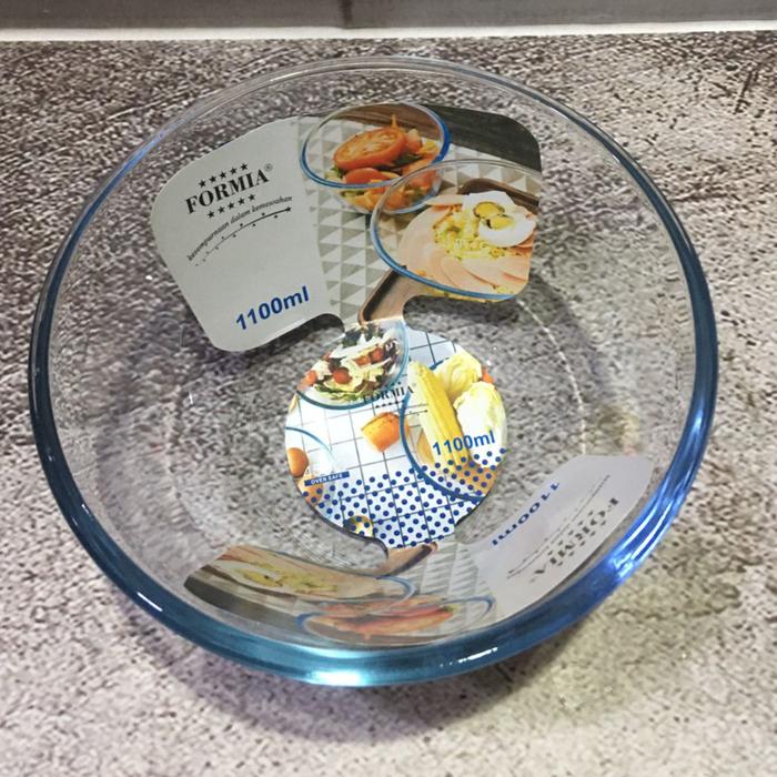 Gambar Formia Bake & Serve Bowl / Mangkok Kaca Tahan Panas / Round Glass Mixing Bowl - 1100ml dari Trinity Kitchen Kota Administrasi Jakarta Barat Tokopedia