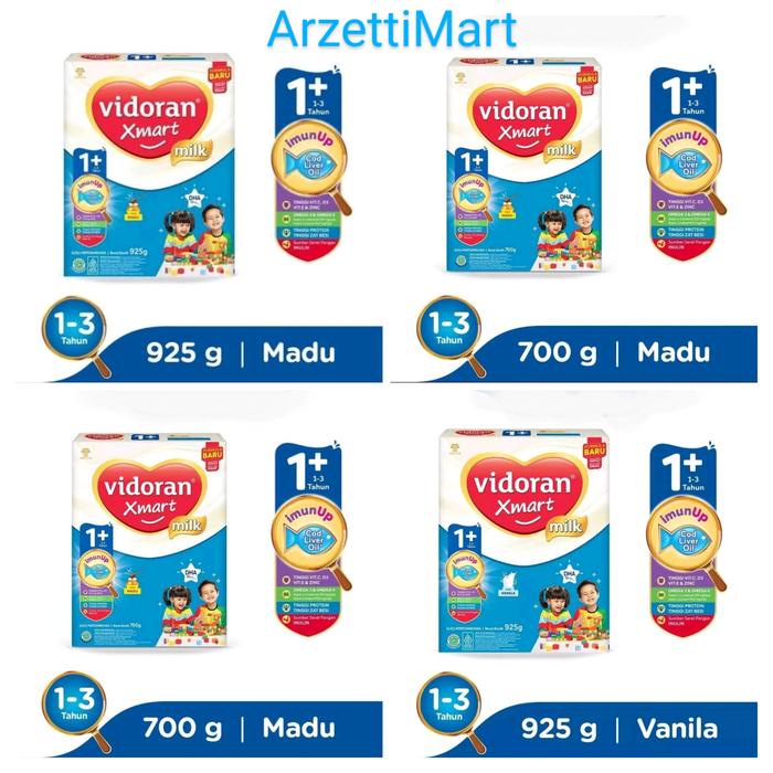 Gambar susu vidoran 1+ Madu & Vanila - 1+ Madu, 700 gram dari ArzettiMart undefined Tokopedia