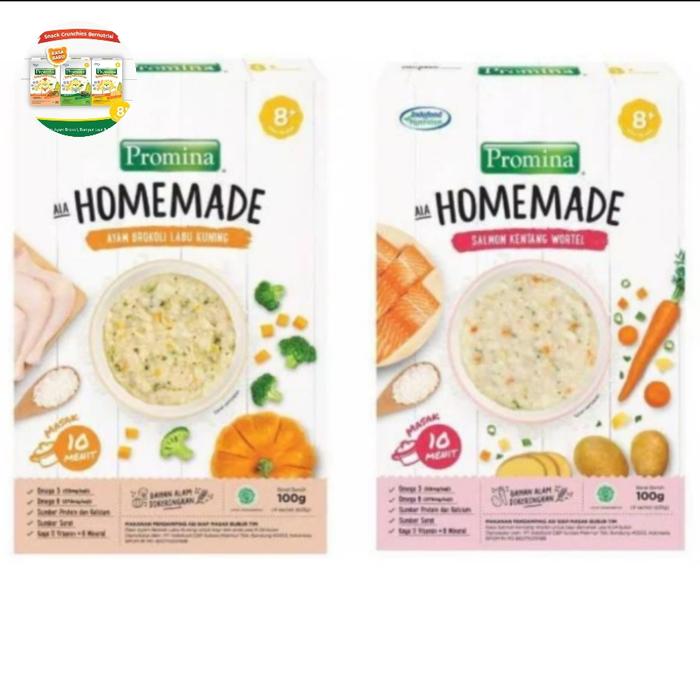 Gambar Promina Homemade Box 100gr Semua Rasa - Ayam Brokoli dari agustiarstore undefined Tokopedia