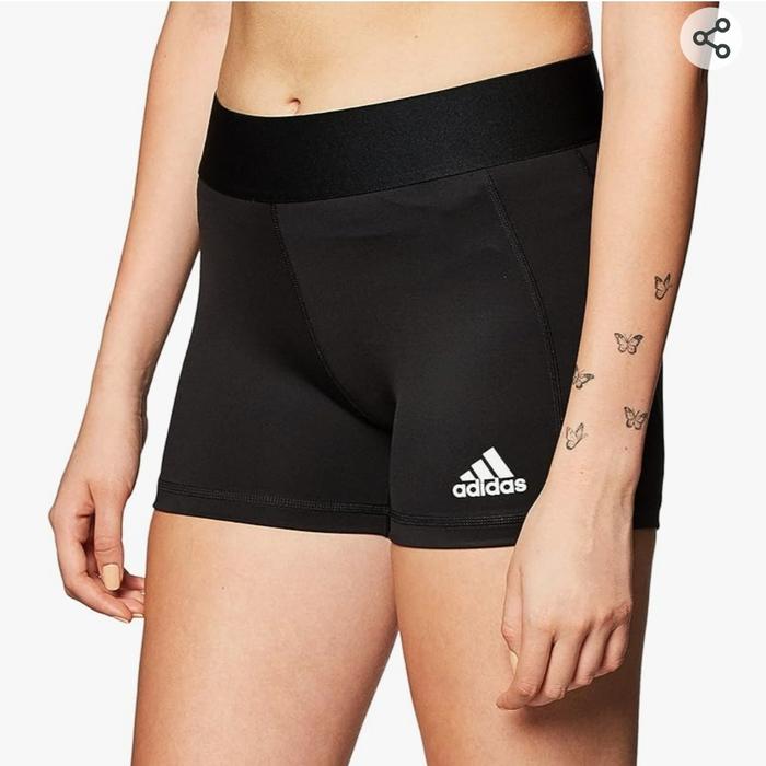 Gambar CELANA GYM FITNES LARI ADIDAS TECHFIT COMPRESSION SHORT WOMEN - M dari MEETING POINT GEAR undefined Tokopedia