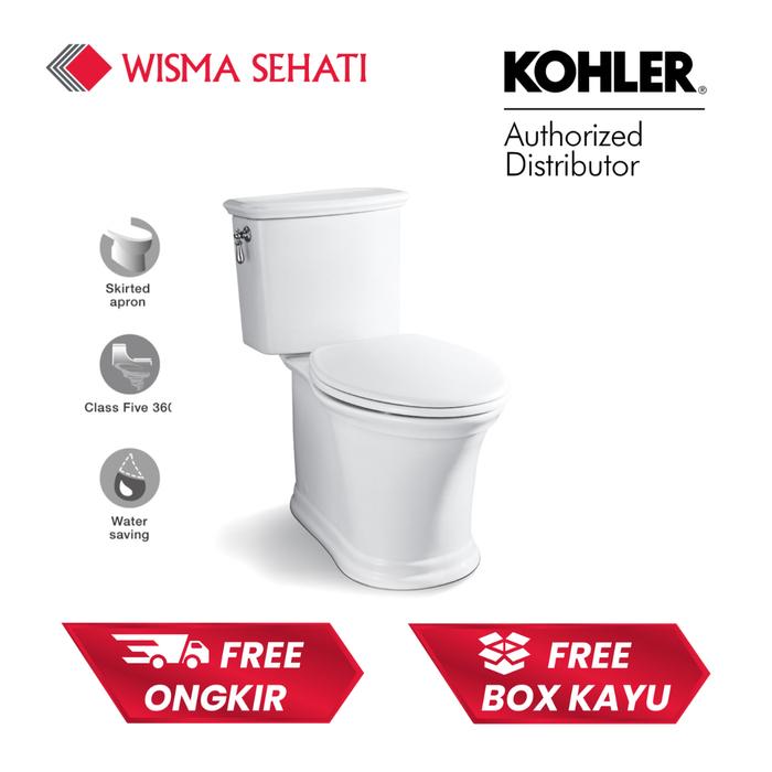Promo KOHLER Harken 2PC Kohler Toilet Revolution 360 K22696TS0 Cicil
