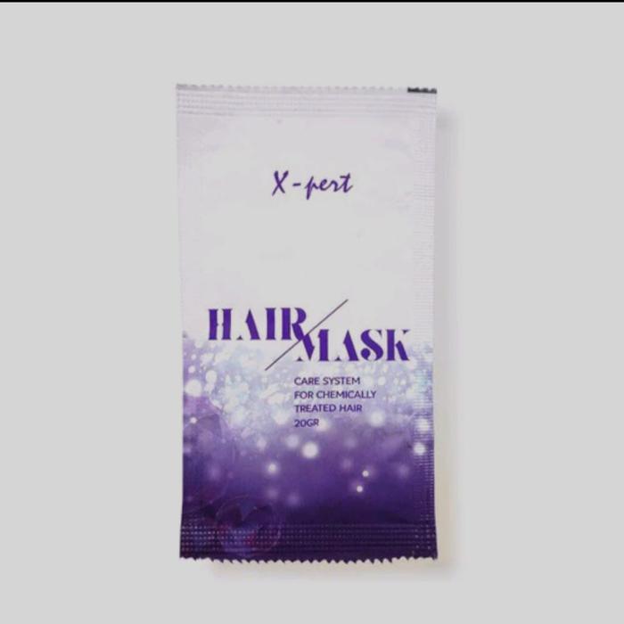 Gambar X pert Hair Mask Sachet 20 gr - Ungu dari Sungguh Baik undefined Tokopedia