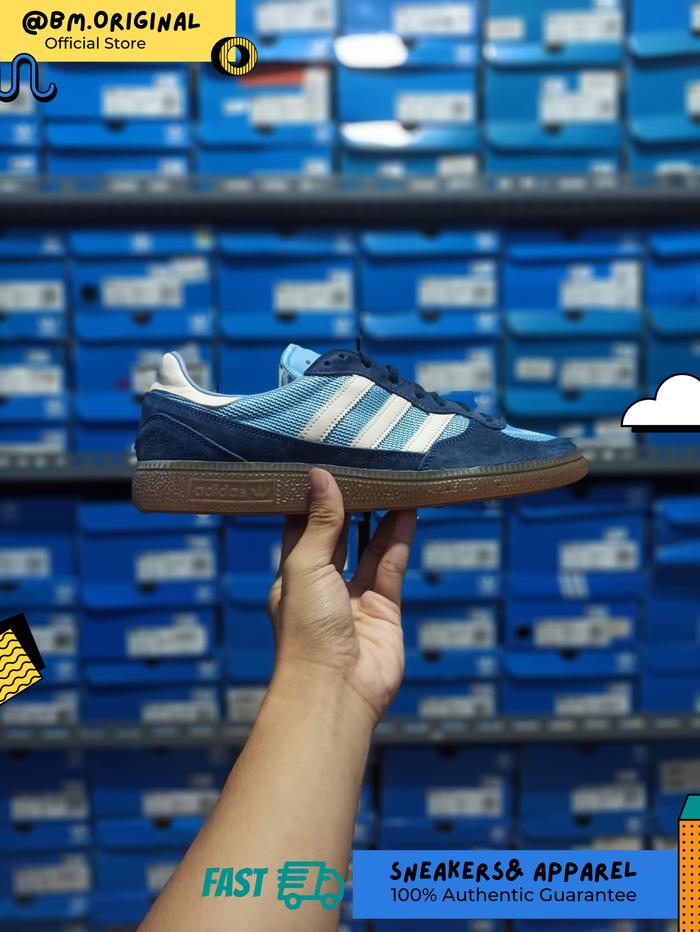 Jual Adidas Handball Pro SPZL Clear Blue Chalk White Collegiate 