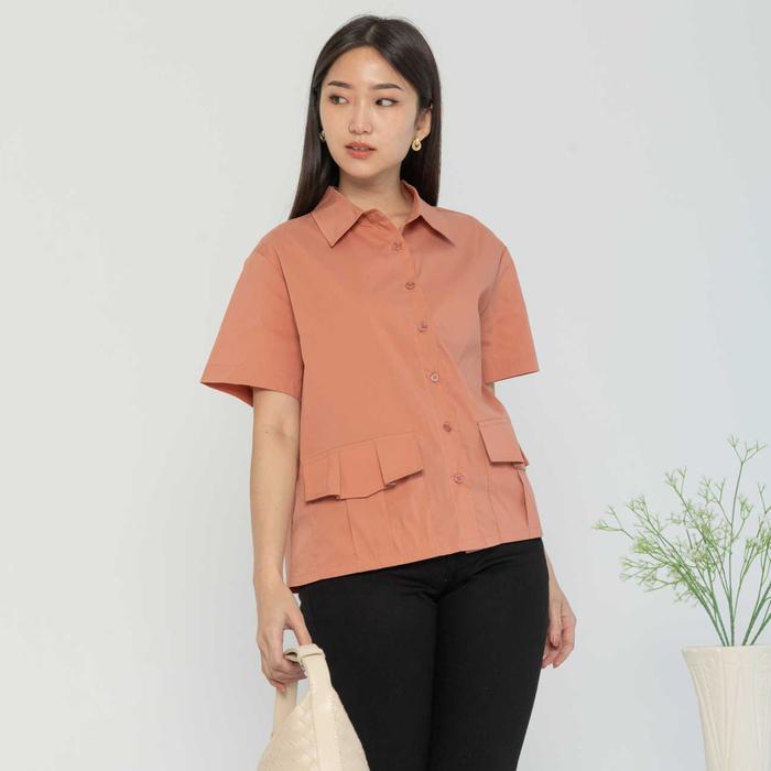 Gambar *Ready Stok* SISTER'S - Kemeja Katun S7530 (JS) - Bata, M dari Sisters Fashion Group undefined Tokopedia