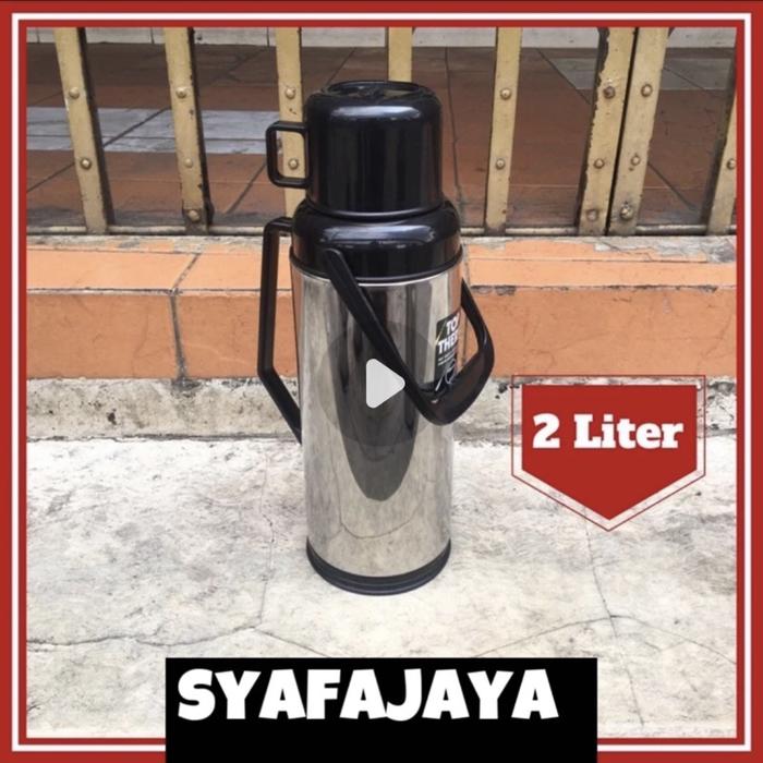 Gambar Termos Air Panas Stainless / Termos Pencet Sunflask 2liter-2,5liter-3,2liter - 2liter  dari Syafajaya12 undefined Tokopedia