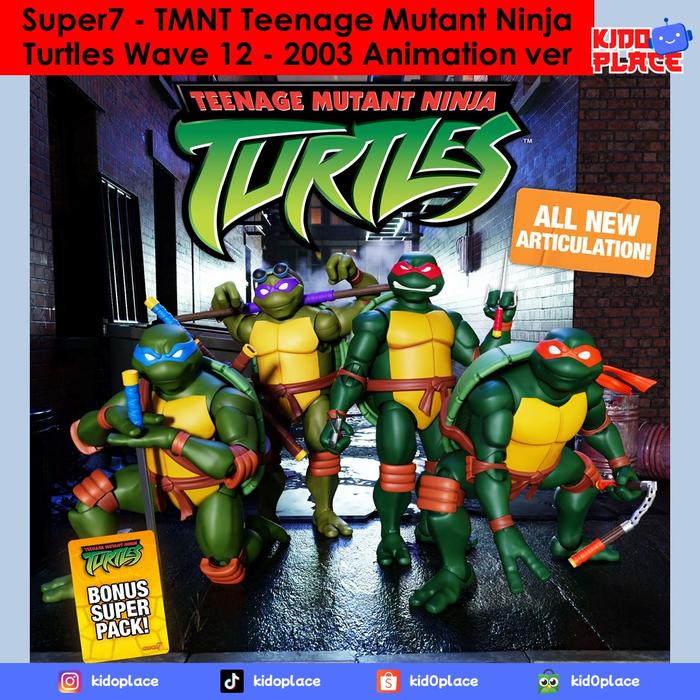 SUPER7 TMNT アクションフィギュア　Wave 12 Super 7 TMNT Ultimates Wave 12 - 2003 Series and New