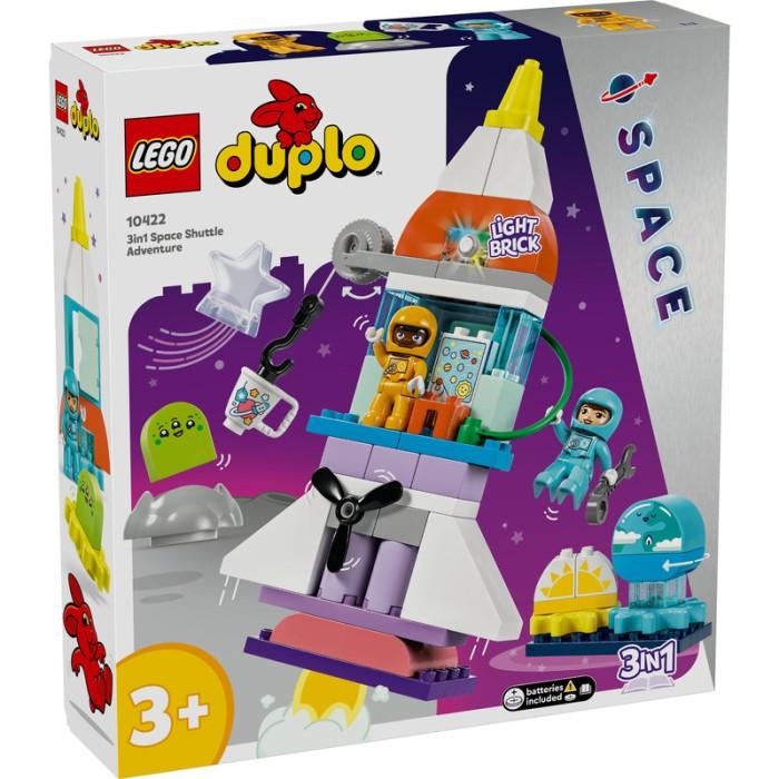 Jual (COD) LEGO DUPLO TOWN 10422 3IN1 SPACE SHUTTLE ADVENTURE (58