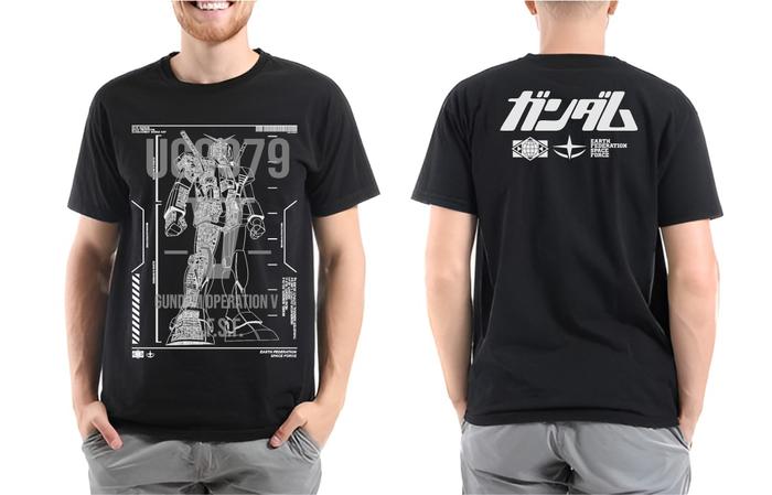 Gambar Kaos Gundam Operation V EFSF RX-78-2 - VER-01, S dari Mosei Lampung undefined Tokopedia