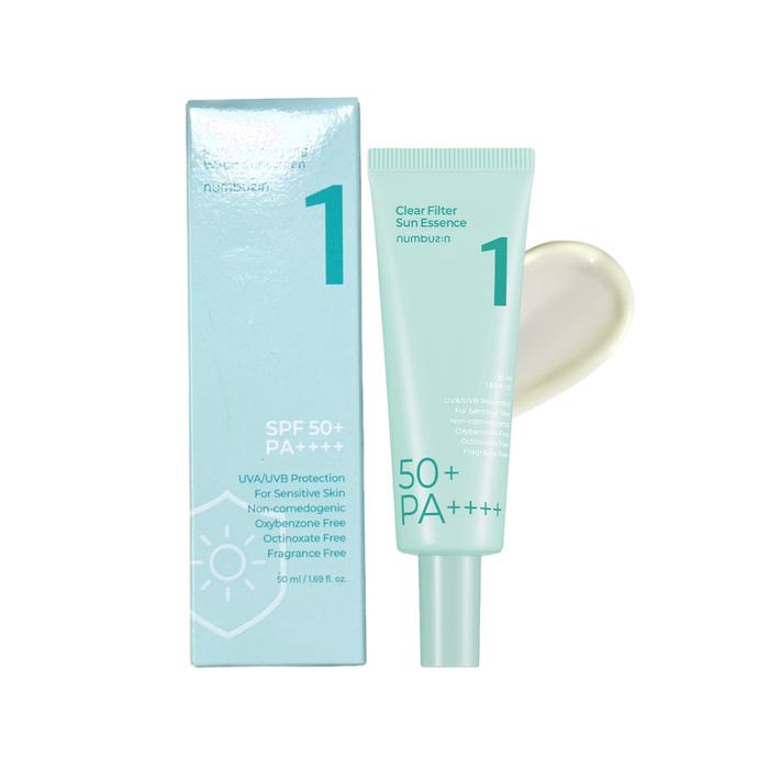 Gambar NUMBUZIN No.1 Clear Filter Sun Essence SPF 50+ PA ++++ 50ml - 50ml/With Box dari Schminkhaus undefined Tokopedia