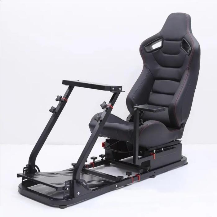 Gambar Kursi Gaming Simulator Racing Cockpit Game Balap Stand Driving Wheel - Smltr List Red dari Planet Hobby Indonesia undefined Tokopedia