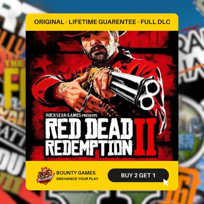 Red Dead Redemption II Ultimate Edition ORIGINAL STEAM GAME PC FULL DLC  DVD150gb DVD150gb di Bounty Games Tokopedia