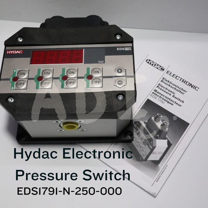 Interruttore Elettronico Di Pressione HYDAC EDS1791-N-250-000 (906205) - Nuovo E Veloce - Foto 2