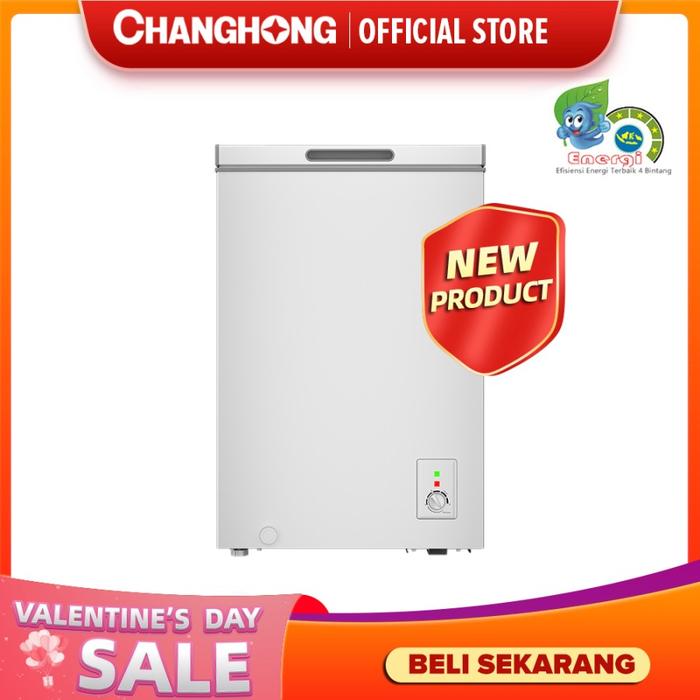 Gambar CHANGHONG FCF136DW Chest Freezer Dual Fungsi 110 liter - ChanghongFCF136 dari Satu Elektronik undefined Tokopedia
