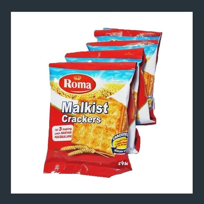 Gambar ROMA MALKIST CRACKERS Manis Sachet - 1 Renceng / 10 Pcs dari C W S undefined Tokopedia