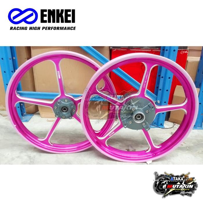Gambar Diskon Velg Ring 17 Enkei Cnc Pelek Fg 505 Sp 555 Satria Fu Tiger Revo Supra Gtr 150 Racing Velk Sonic Cbr 150 Cb 150R - FG 505 ungu dari Logawa acc undefined Tokopedia