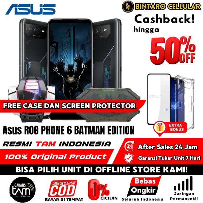 Jual NEW Asus Rog Phone Batman Edition 12/256GB Garansi
